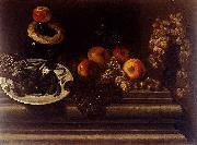 Juan Bautista de Espinosa Still Life Of Fruits And A Plate Of Olives Spain oil painting artist